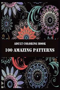 Adult Coloring Book 100 Amazing Patterns