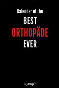 Kalender für Orthopäden / Orthopäde / Orthopädin