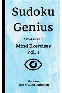 Sudoku Genius Mind Exercises Volume 1