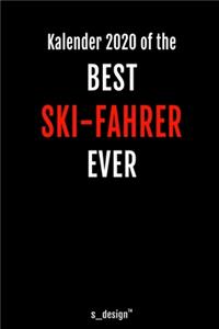 Kalender 2020 für Ski-Fahrer
