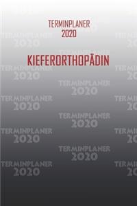 Terminplaner 2020 Kieferorthopädin