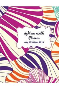 Eighteen Month Planner Sunhat