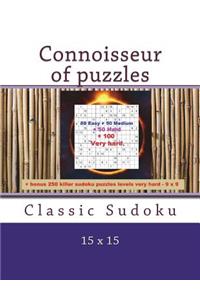 Connoisseur of Puzzles - Classic Sudoku 15 X 15