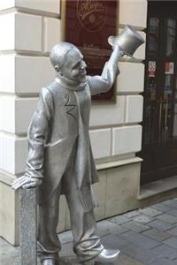 Statue of Schoner Naci Lifting Top Hat in Old Town Bratislava Slovakia Journal