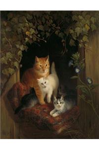Cat Kitten Notebook College Ruled