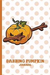 Dabbing Halloween Pumpkin Journal