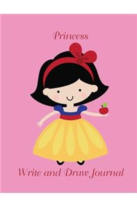 Princess Write and Draw Journal