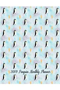 2019 Penguin Monthly Planner