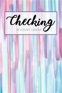 Checking Account Ledger