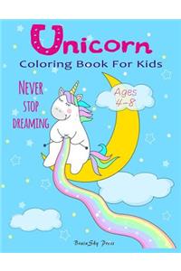 Unicorn Coloring Book for Kids