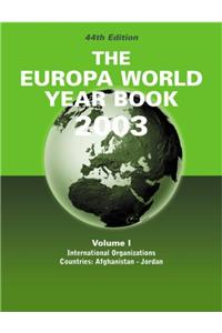 Europa World Year Book V1 USA
