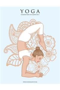 Yoga Coloring Book for Grown-Ups 2