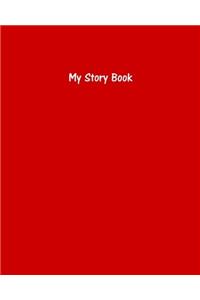 My Story Book Create Your Own Picture Book With Red Cover