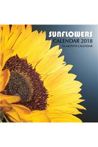 Sunflowers Calendar 2018