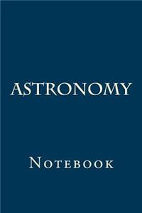 Astronomy: Notebook