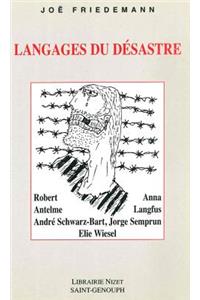 Langages Du Desastre