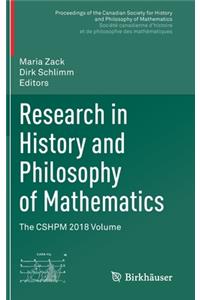 Research in History and Philosophy of Mathematics