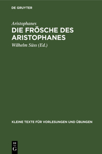 Die Frösche Des Aristophanes