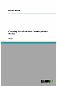 Currency Boards - How a Currency Board Works