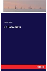 De Haeredibvs