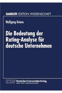 Die Bedeutung Der Rating-Analyse Für Deutsche Unternehmen