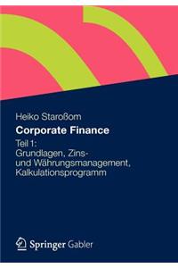 Corporate Finance Teil 1