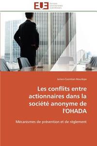 Les Conflits Entre Actionnaires Dans La Société Anonyme de l'Ohada