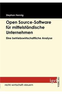 Open source-Software für mittelständische Unternehmen