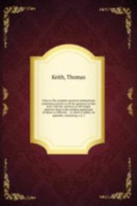 key to The complete practical arithmetician