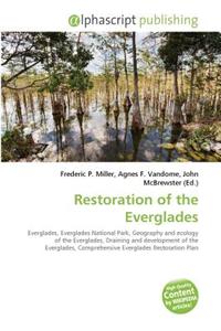 Restoration of the Everglades