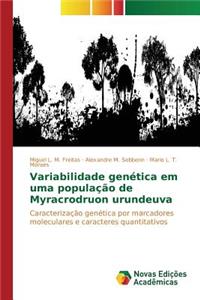 Variabilidade genética em uma população de Myracrodruon urundeuva