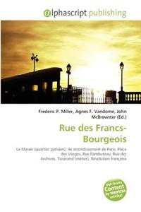 Rue Des Francs-Bourgeois