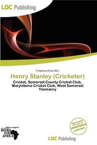 Henry Stanley (Cricketer)