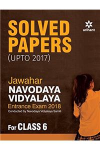 Jawahar Navodaya Vidyalaya Solved Papers 2018 for Class 6