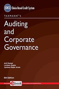 Taxmann's Auditing and Corporate Governance – Updated & amended student-oriented book with simple, systematic & comprehensive explanation of auditing, corporate governance, CSR | B.Com. (Hons) | CBCS