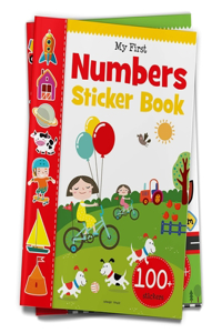 My First Numbers Sticker Book: Exciting Sticker Book With 100 Stickers