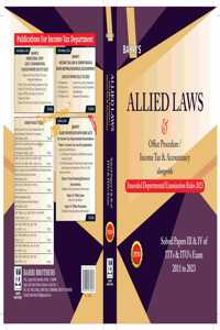 Bahri's ALLIED LAWS & Office Procedure/ Income Tax & Accountancy 2024
