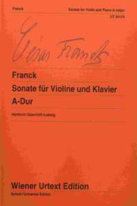 Sonate Für Violine Und Klavier A Dur