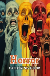 Horror Coloring Book for Adult