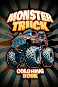 Monster Truck Coloring Book