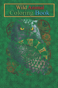 Wild Animal Coloring Book