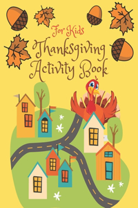 Thanksgiving Activity Book for Kids
