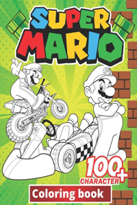 Super mario Coloring Book