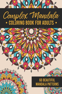 Complex Mandala Coloring Book for Adults
