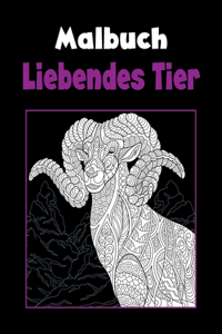 Liebendes Tier - Malbuch