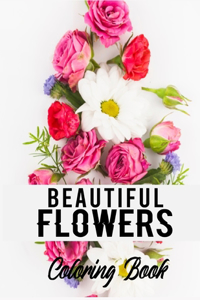 Beautiful Flowers Coloring Book