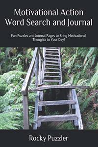 Motivational Action Word Search and Journal