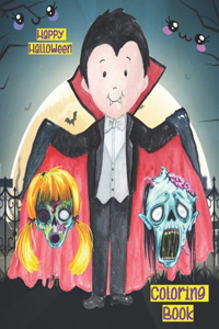 Happy Halloween Coloring Book