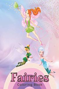 Fairies Coloring Book