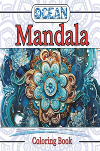 Ocean Mandala Coloring Book